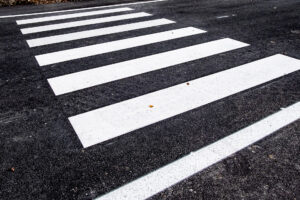 Pedestrian crossing test track