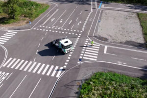 Test track Cityzone ADAS scenario