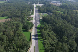 Test track Austria main road