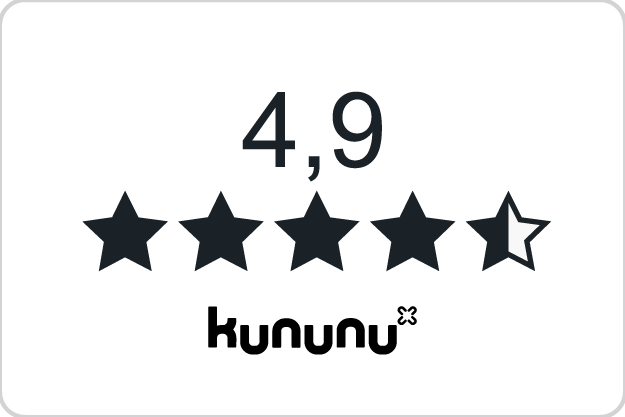 Kununu rating: 4.9